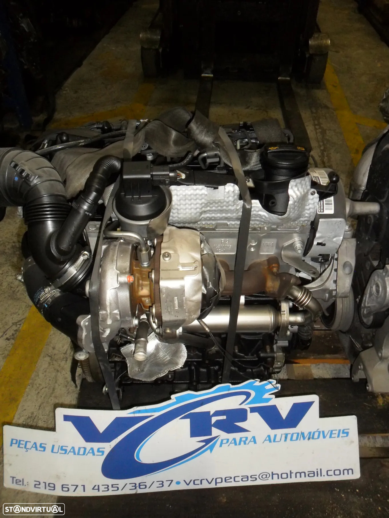 Motor Volkswagen Golf VI 2.0TDI Ref.. CBD - 3
