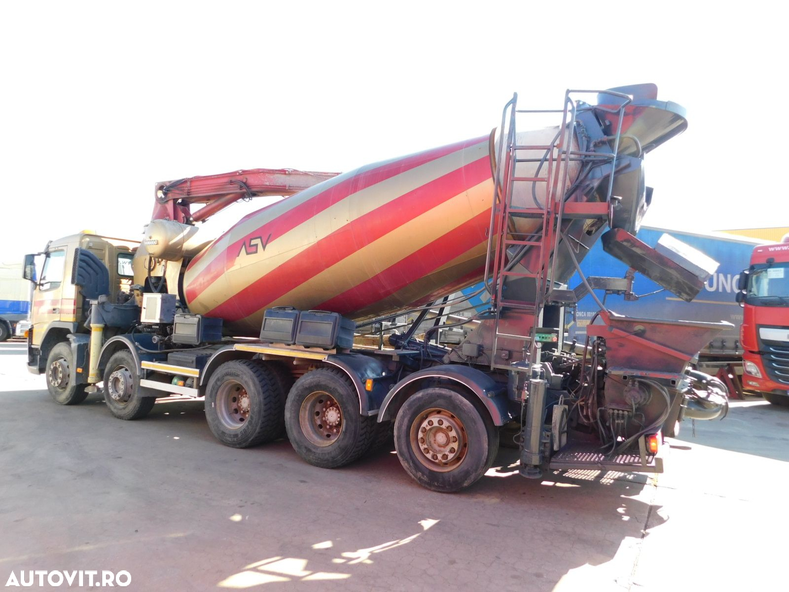 Volvo Pompa de beton cu mixer fm 9 - 4
