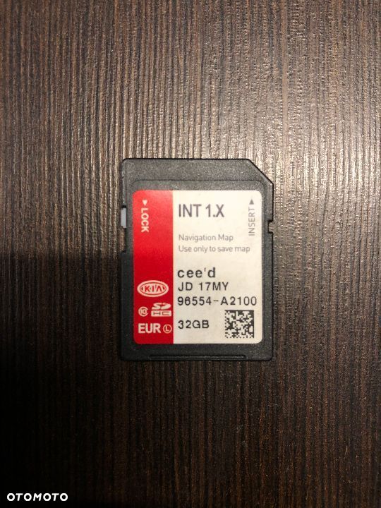 KIA CEED II KARTA DO NAWIGACJI MAPY 96554-A2100