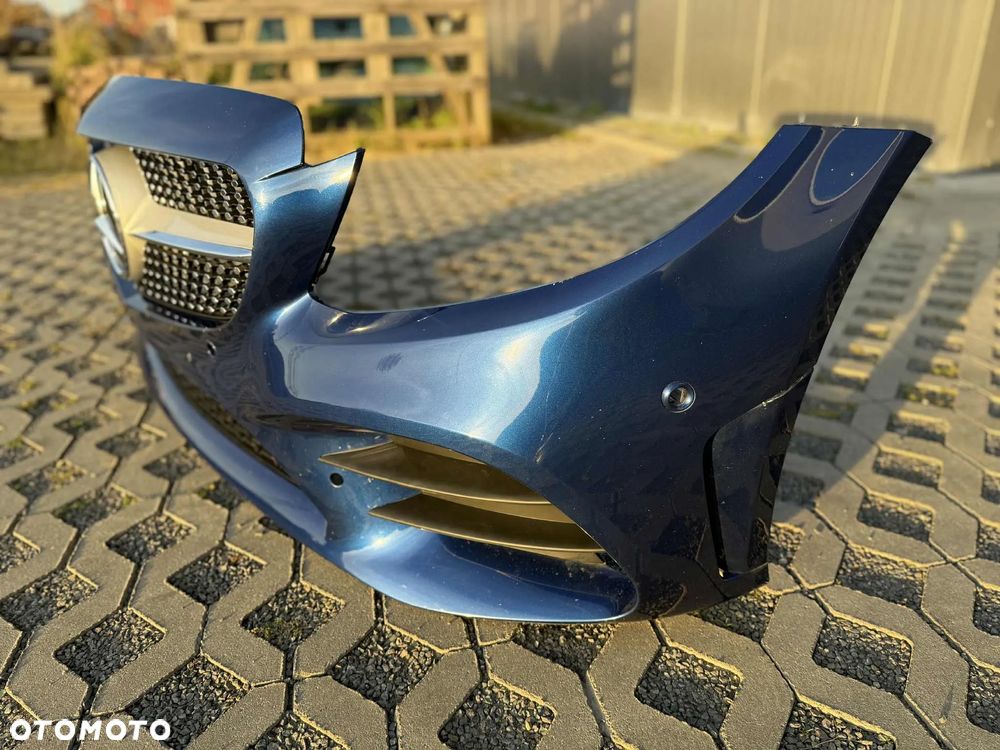 Mercedes Benz C-klasa W205 Lift AMG Zderzak przód przedni PDC komplet 18-21 - 4