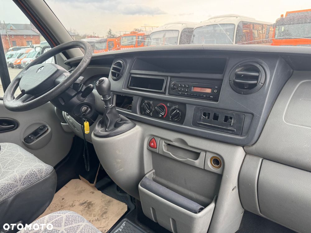 Renault Master Brygadówka 2009 r. 9 Osobowy 3 rzędy siedzeń 2m paka - 22