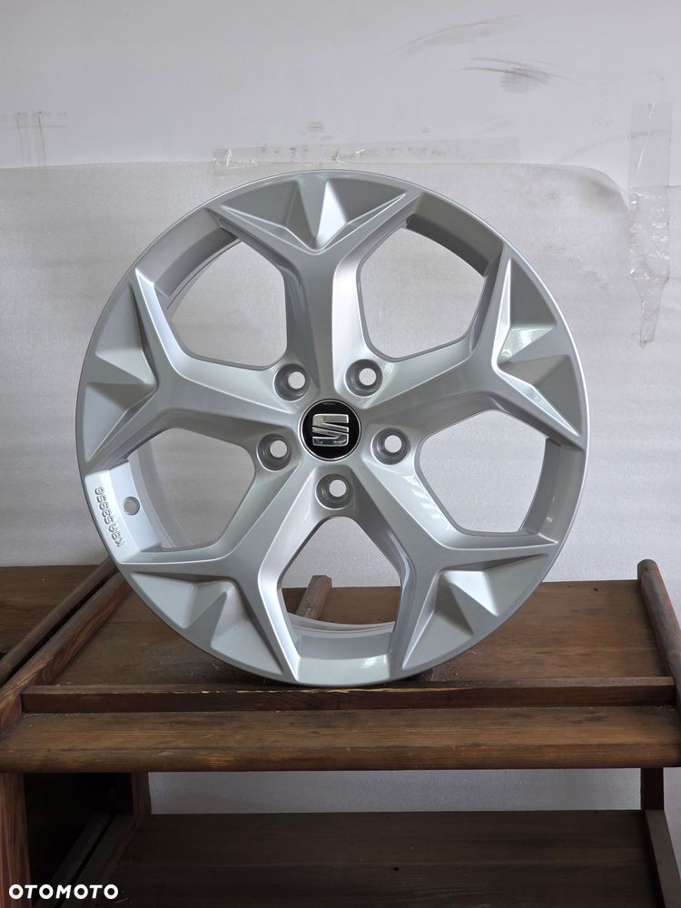 Oryginalna Felga Srebrna 17 Cali Seat Ateca 575071497H - 4