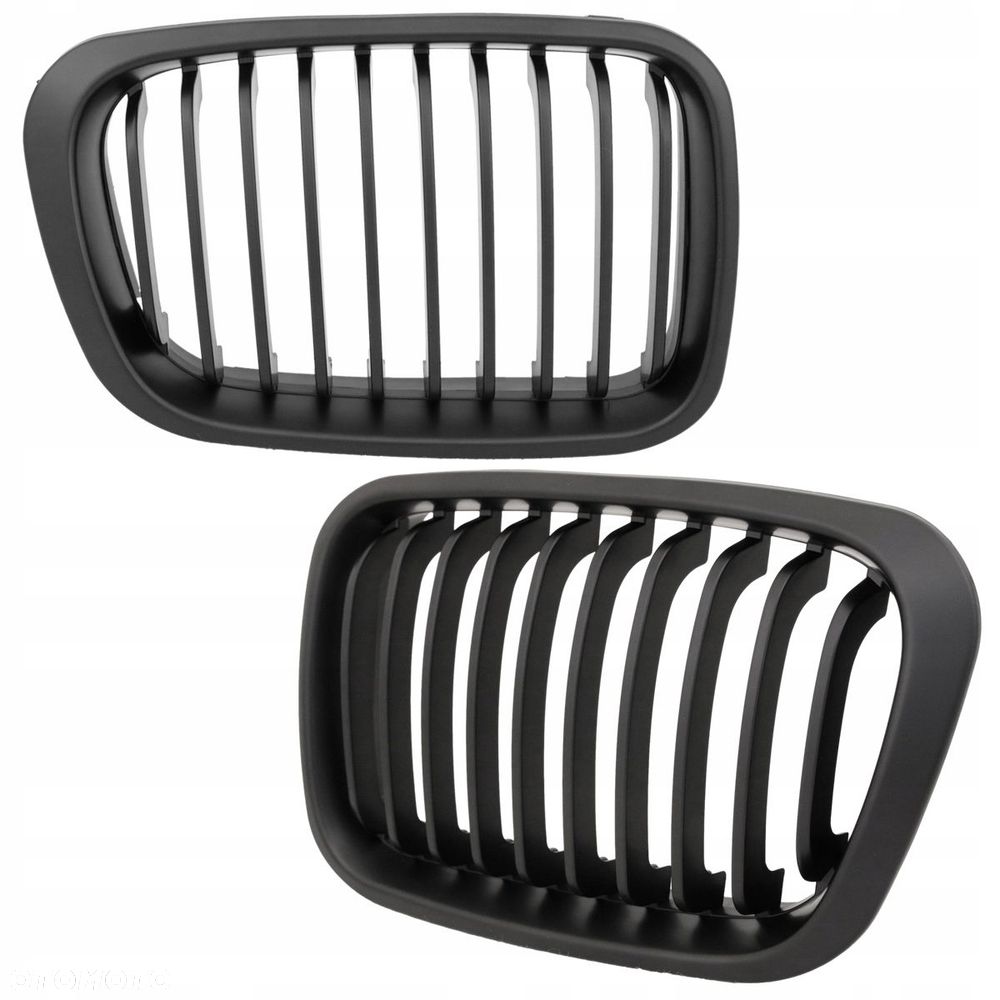 Atrapa Grill Kratka Tuning Black Mat Czarne kpl BMW 3 E46 COMPACT 2000-05 - 2