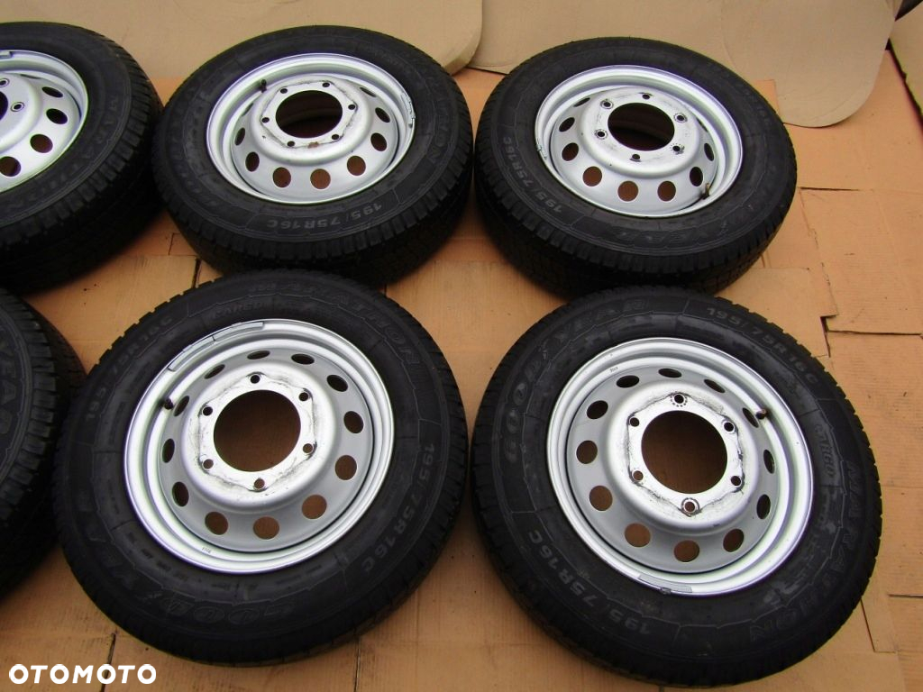 6x Felga Felgi 16 Ford Transit Bliźniak 6j 6x180 ET109,5 - 6