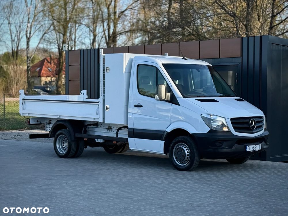 Mercedes-Benz Sprinter 516 CDI / Wywrotka JPM / 2.143cm3 OM651 163KM / 2018 Rok Produkcji / 194.262KM Przebieg / Bliźniaki Podwójne Koła / ZAREJESTROWANY W PL - 4
