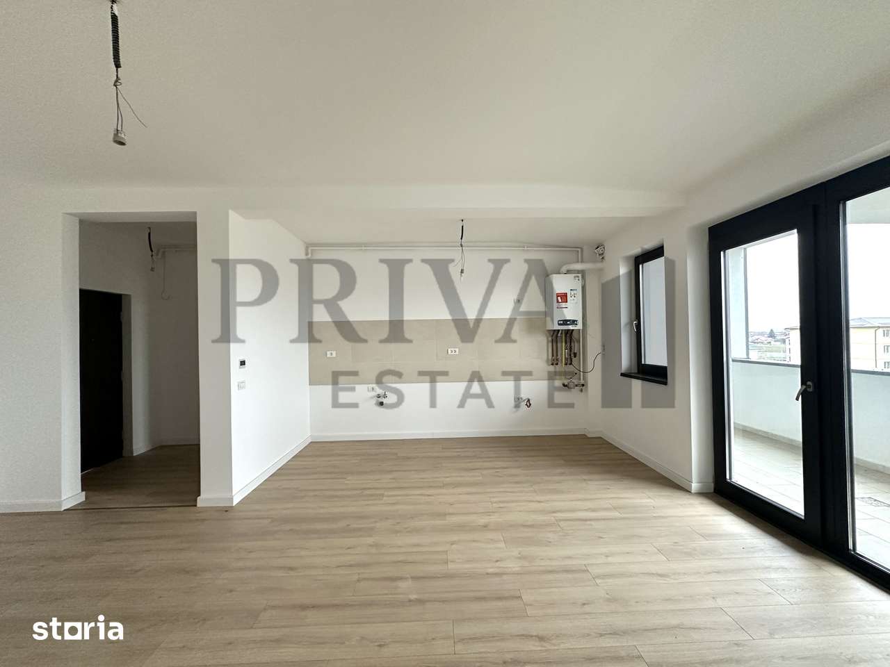 Apartament 2 camere, finisaje premium, termostate, parcare. Giroc — fotografia 3
