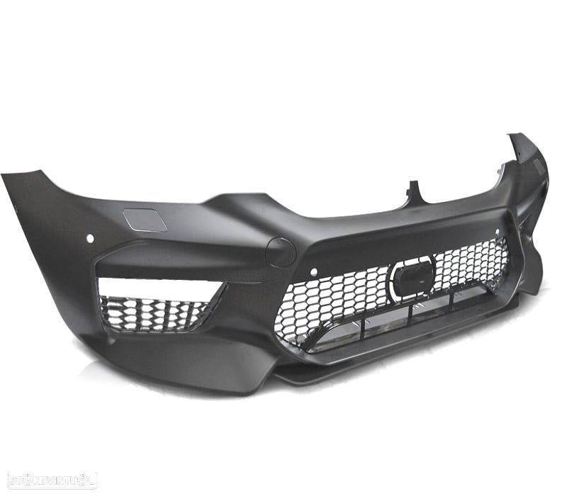 PARACHOQUES FRONTAL BMW G30 G31 17-20 LOOK M5 PDC + SPOILER LIP - 3