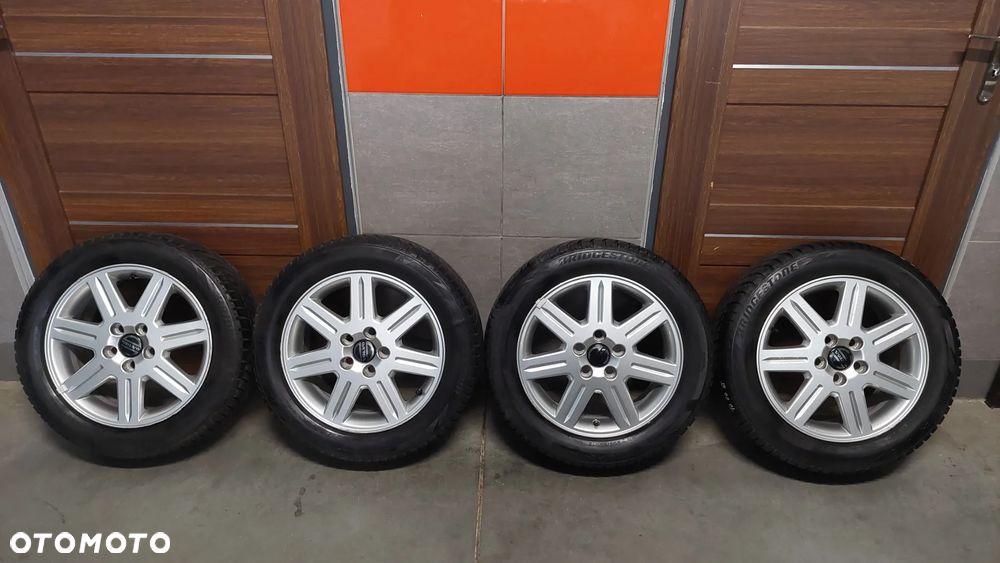 4 X ALUFELGI ALUMINIOWE Z OPONAMI ZIMOWYMI VOLVO V50 6,5J X 16 X 52,5  NR 8665466 OPONY 205/55 R16 - 1