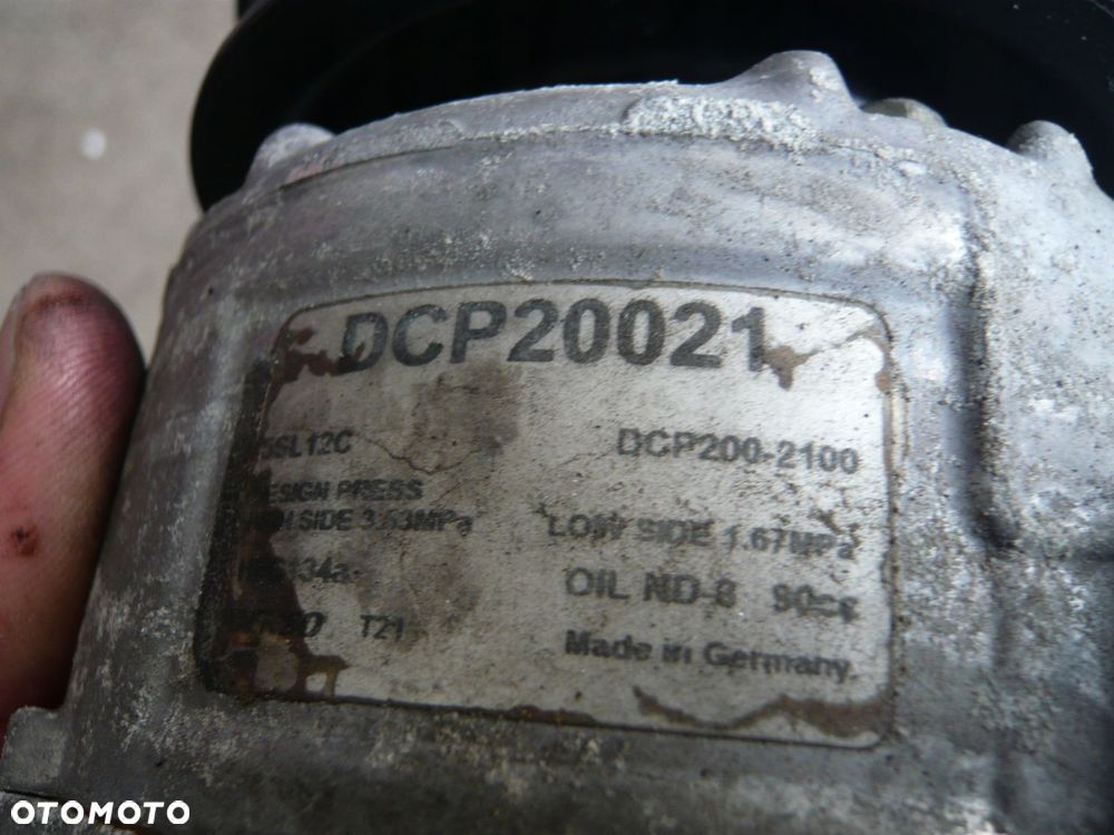 sprężarka kompresor klimatyzacji dcp20021 opel corsa d - 2