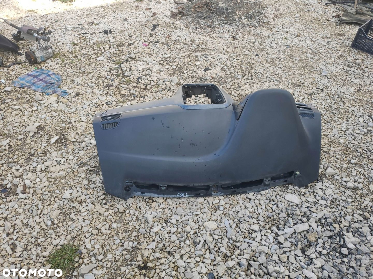 KL DESKA KOKPIT PODUSZKA PASAŻERA FIAT GRANDE PUNTO 3 DRZWI 05-10 - 2