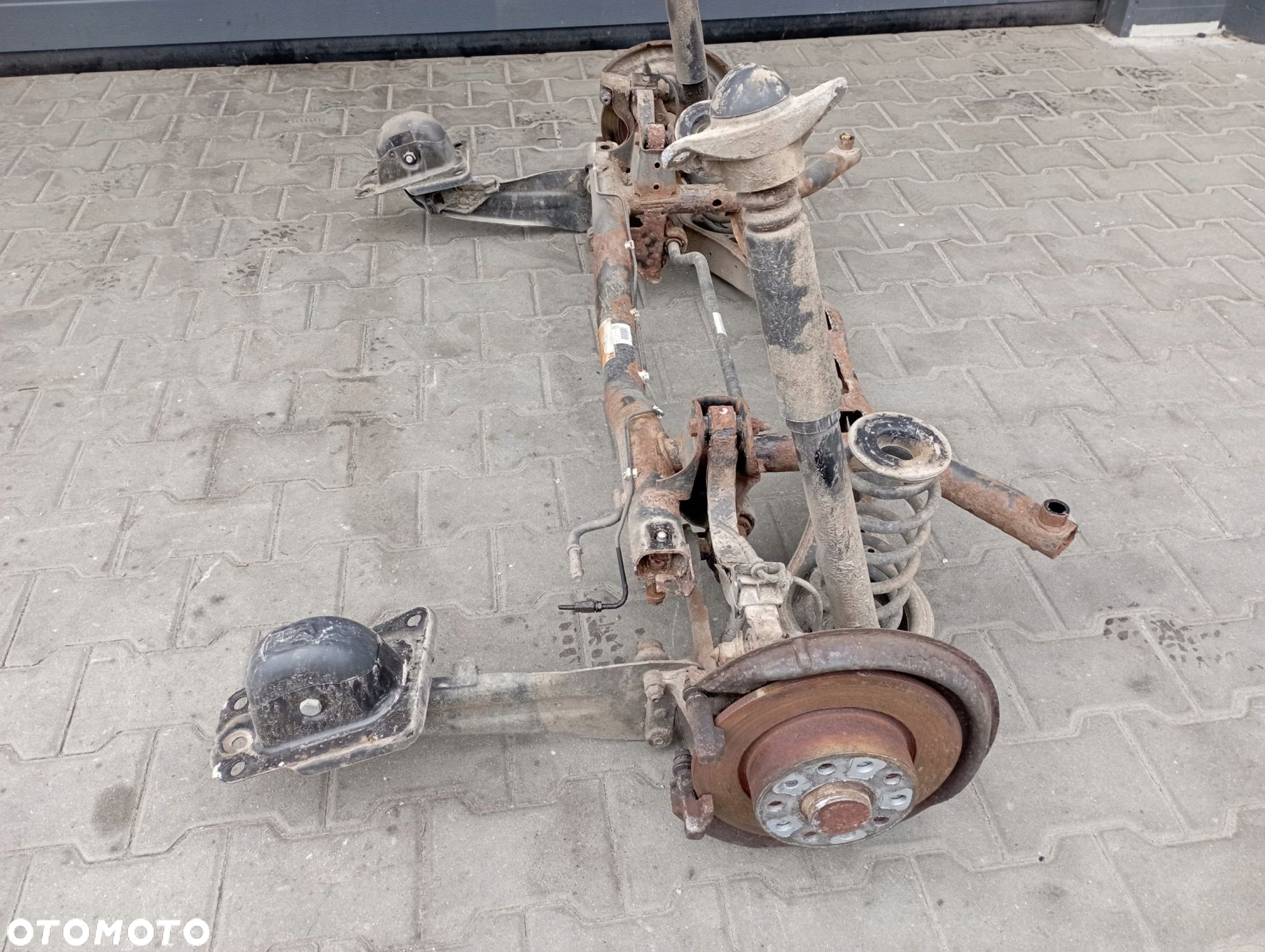 SEAT ALTEA XL ZAWIESZENIE BELKA TYŁ TYLNE 1K0505315BF - 4