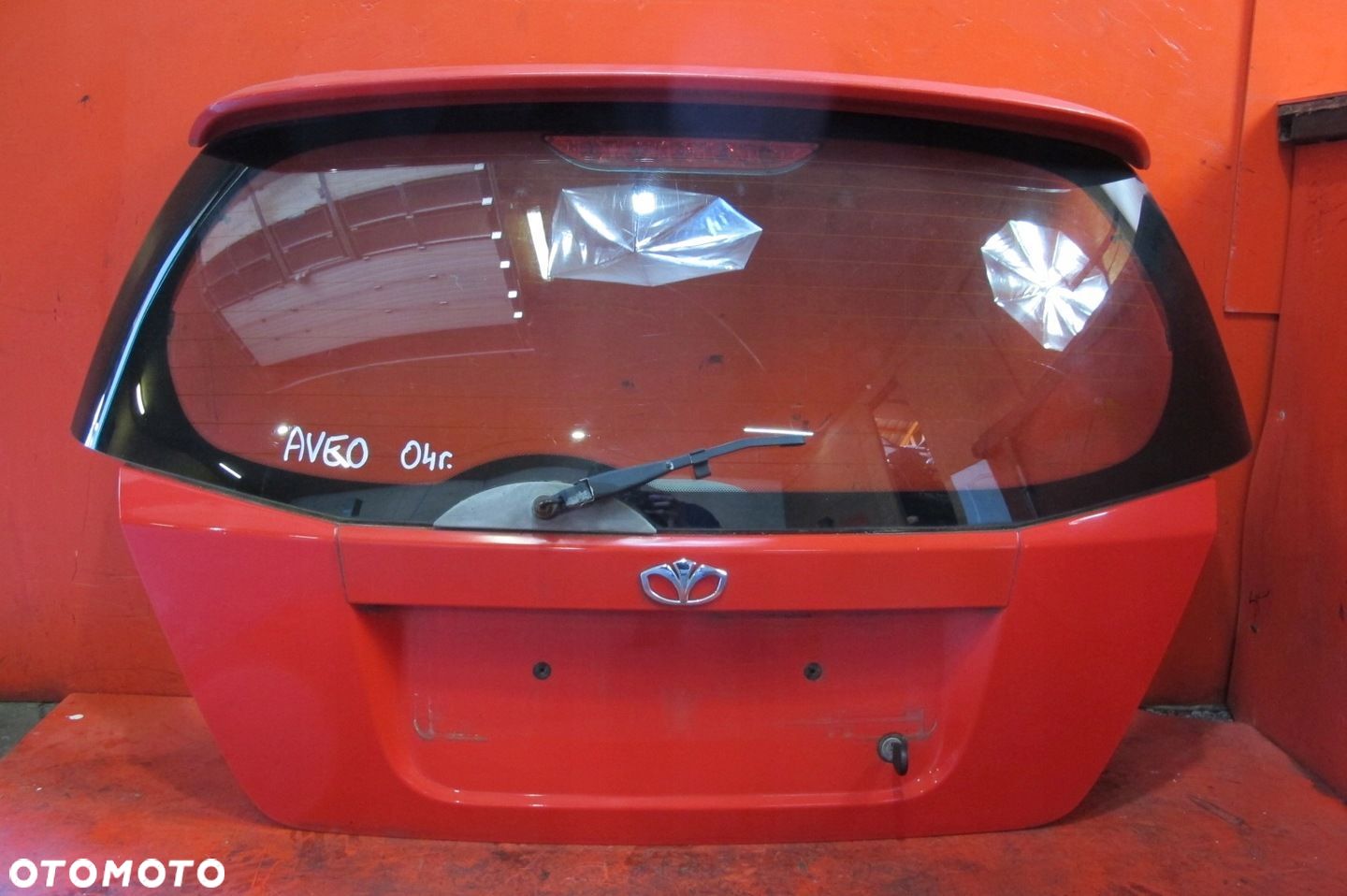 AVEO KALOS T200 KLAPA POKRYWA SZYBA BAGAŻNIKA 73L 5D - 1