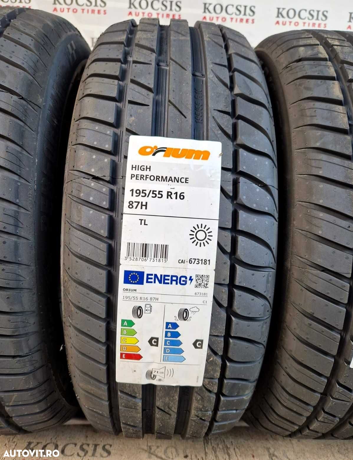 Anvelope noi vara 195 55 16 Orium ( by Michelin ) - 2