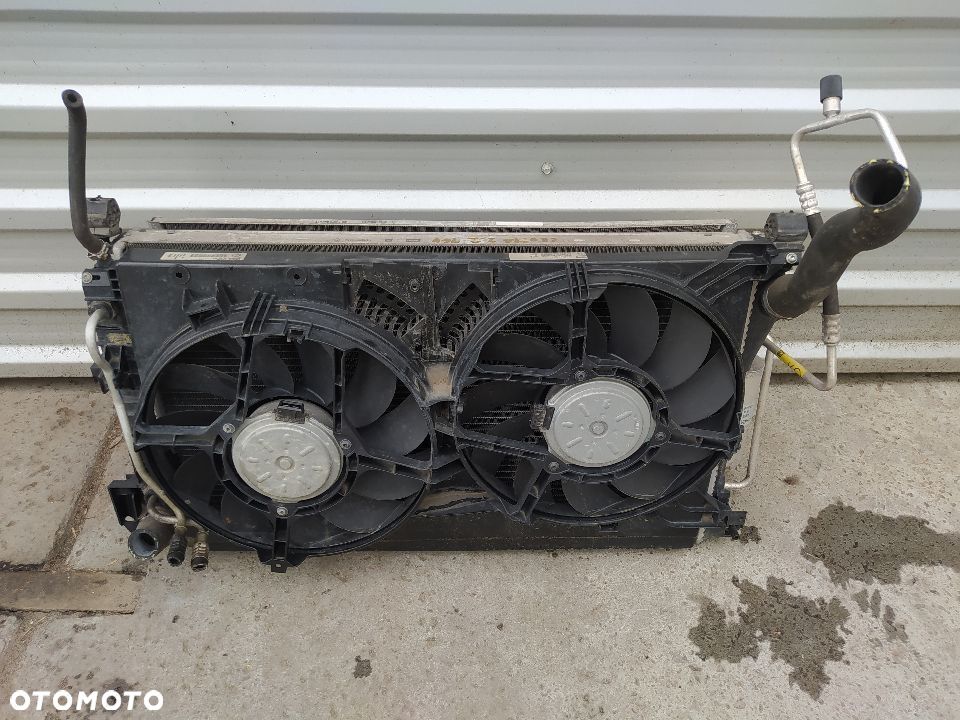 Chłodnice wentylator komplet Fiat Croma 2,2 16V automat - 4