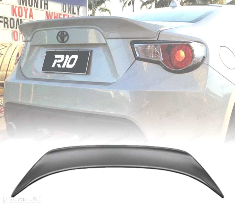 AILERON SPOILER TRASEIRO TOYOTA GT86 SUBARU BRZ 12-20 - 1