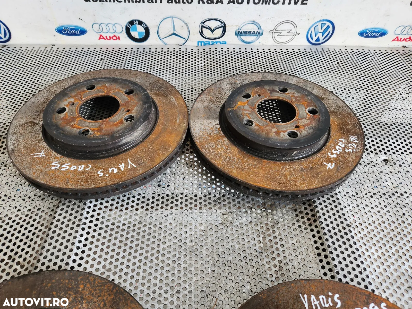 Set 4 Discuri Frana Toyota Yaris Cross Yaris 4 1.5 Benzina Hybrid An 2020-2021-2022-2023-2024 Fara - 5