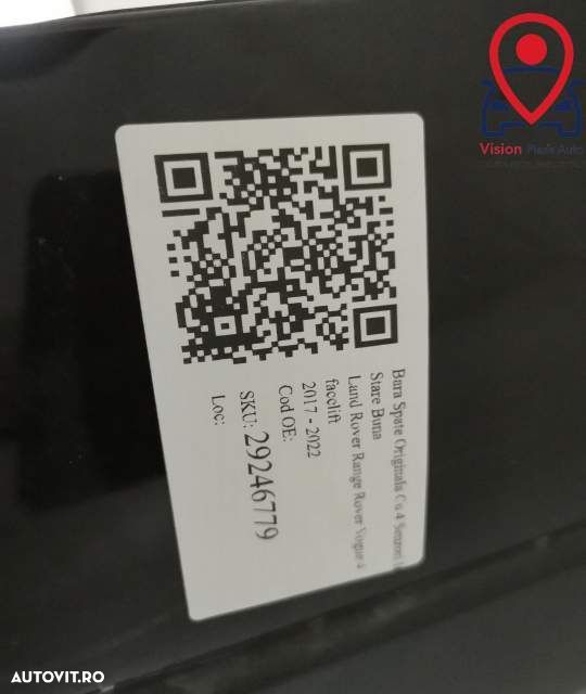 Bara Spate Originala Cu 6 Senzori In Stare Buna Land Rover  Range Rove - 8