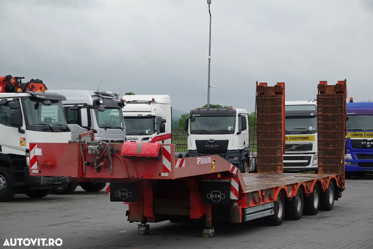 Kaiser REMORCĂ CU ÎNCĂRCARE MICĂ KAISER / GVW:  72.000 KG! / 4 AXI / AXIE DIRECTION / IMPORTAT - 3