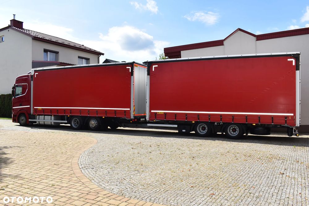 Scania S500 Tandem 2021 + Wielton | Zestaw przestrzenny |Podnosz - 5