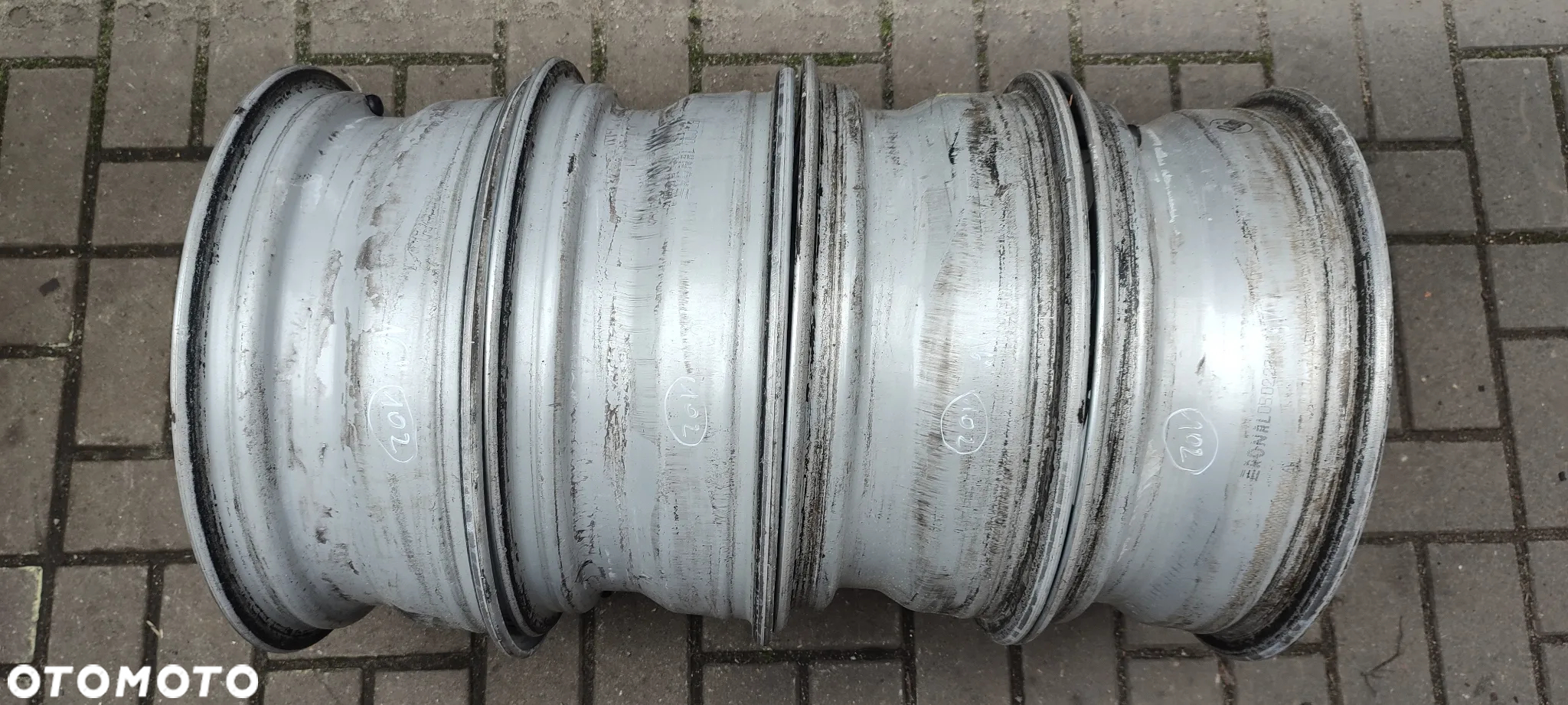 FELGI ALUMINIOWE 1694011002 5x112 6JxX16 CALI ET46 RONAL MERCEDES A KLASA 4 SZTUKI KOMPLET - 10