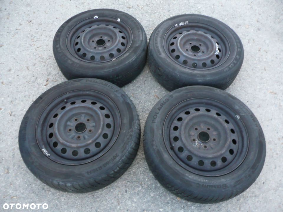 16” - felgi Oryginał: HONDA HRV CRV Civic Accord FRV - Stalowe 5x114,3 , r16 cali - fi-64 mm - Koło ZAPASOWE Zapasówka - 11
