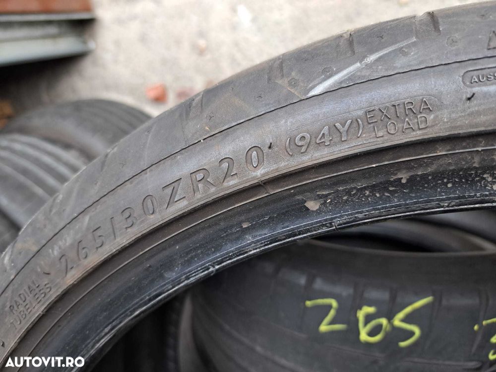 4 anvelope 265/30 R20 Dunlop - 6