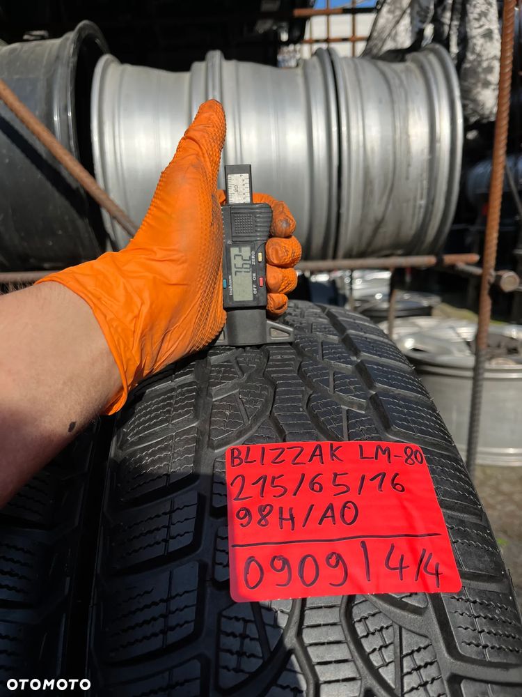 Bridgestone 215 65 16 Blizzak LM-80 98H 4szt. - 9