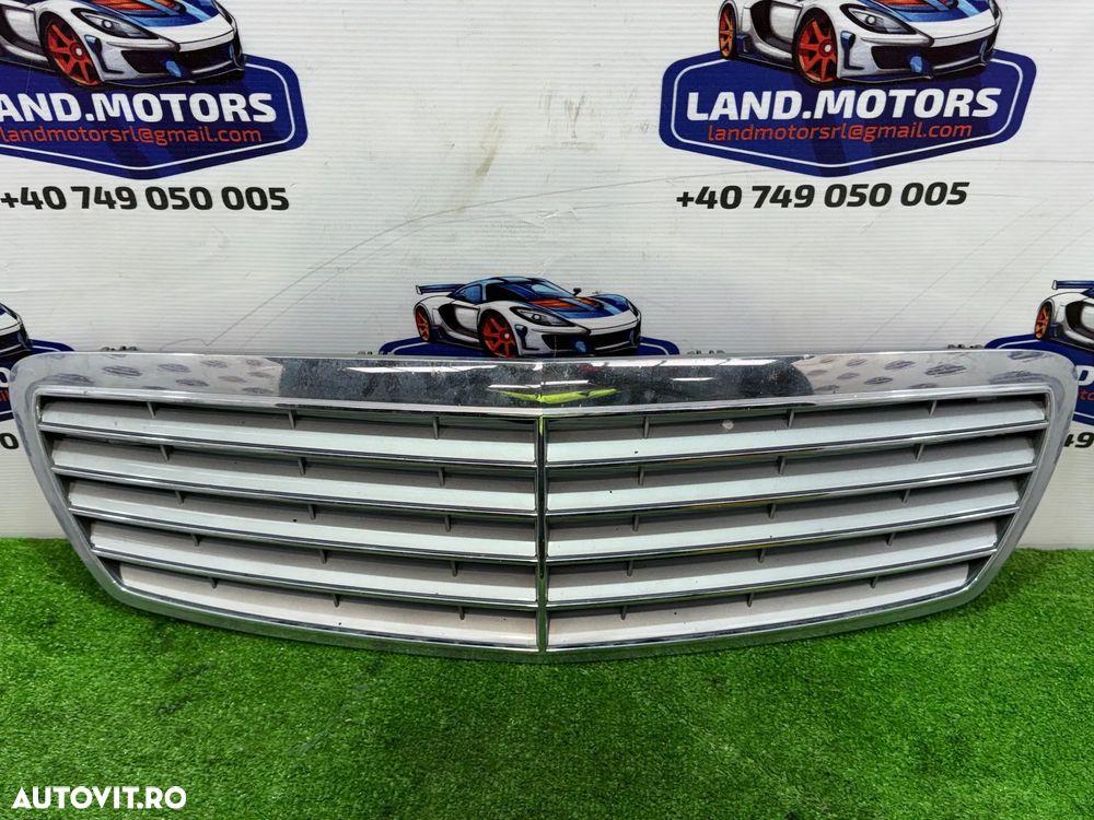 GRILA RADIATOR MERCEDES BENZ W211 E280 CDI 2006 COD OEM A2118800383 2002-2009 - 1