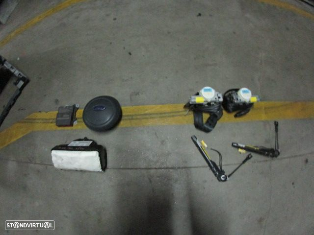 Kit Airbags 735498411 61990050C 051792845 616441500B A2C30470000 07355197590 07355197610 FORD KA 2 2012 1.2I 70CV 3P CINZA PRETO - 4