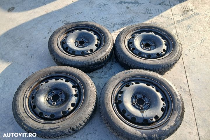 Jante tabla cu anvelope 15 - set 6C0601027B 6JX15H2 ET38 185/60 R15 6 - 2