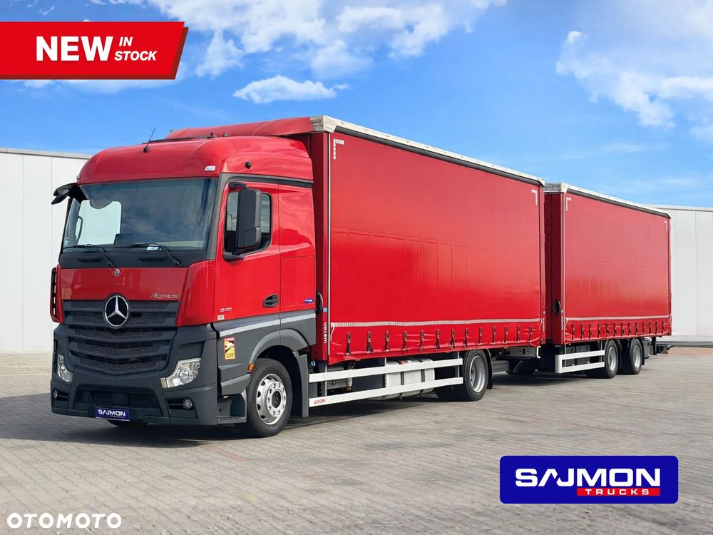 Mercedes-Benz ACTROS 1840 / ZESTAW TANDEM 120 M3 / 7,75 M + 7,75 M / SALON PL - 1