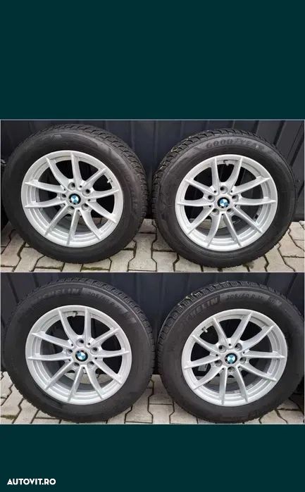 Set Anvelope Iarna 205 60 R16, 2buc Michelin, 2buc GoodYear, DOT23 - 5