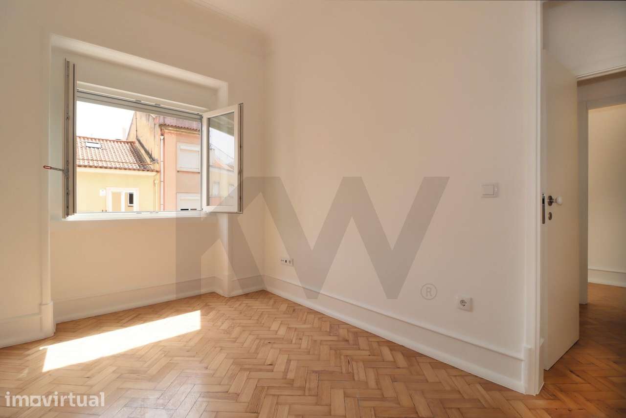 Apartamento totalmente renovado T4 +1 no Areeiro para arrendar - Grande imagem: 3/60