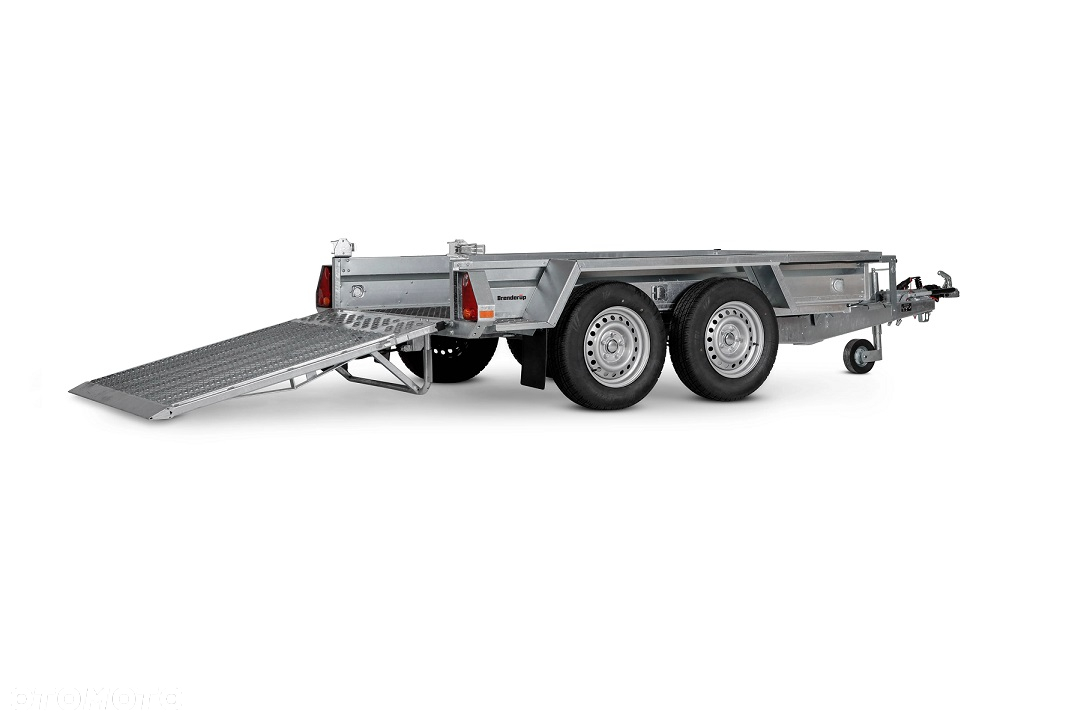 Brenderup MT-2600 2600kg 261x127 POD MINIKOPARKĘ BOBCAT PRZYCZEPA NOWA! - 4