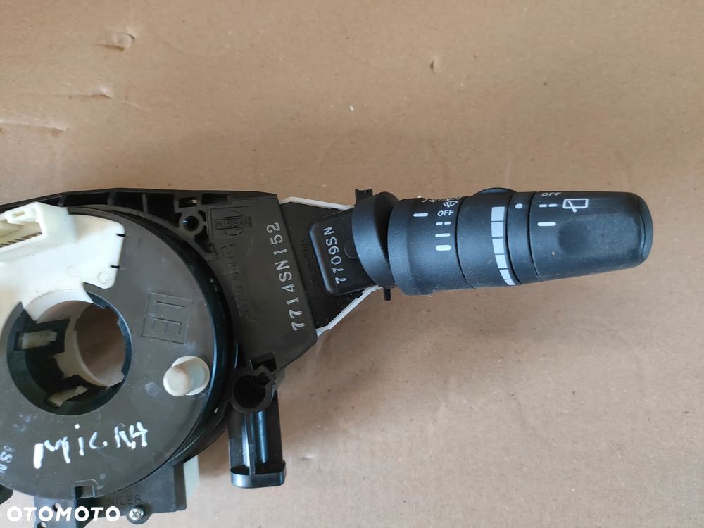 Nissan Micra k12 lift 1.2 PRZEŁĄCZNIK ZESPOLONY PAJĄK 25560-9U03D - 4