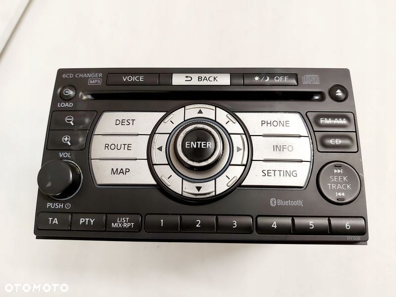 nissan qashqai j10 radio fabryczne mp3 nawigacja - 1