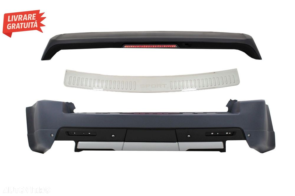 Bara Spate cu Protectie Portbagaj si Eleron Luneta Range Rover Sport L320 (2005-20- livrare gratuita - 1