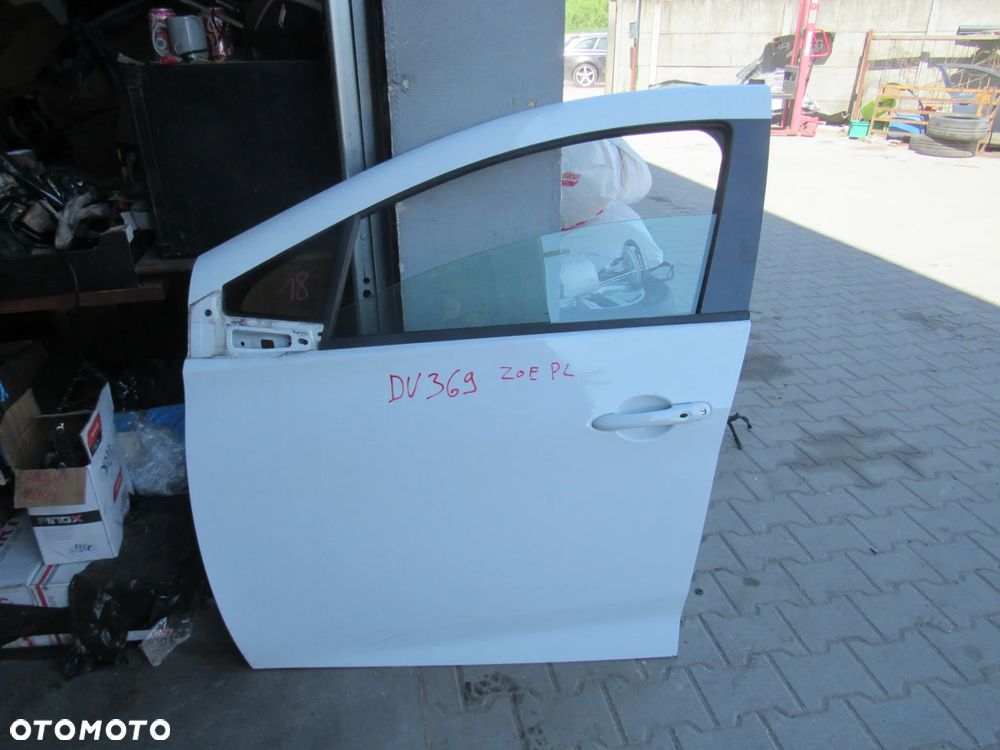 renault zoe przednie prawe lewe drzwi dv369 18r .. - 1
