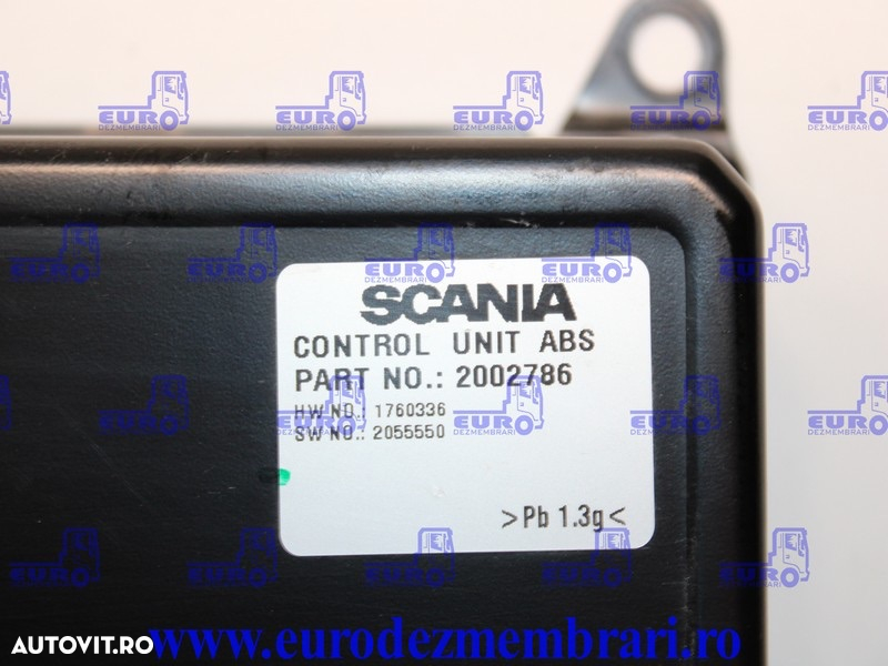 CALCULATOR ABS SCANIA R P G 2002786 - 4