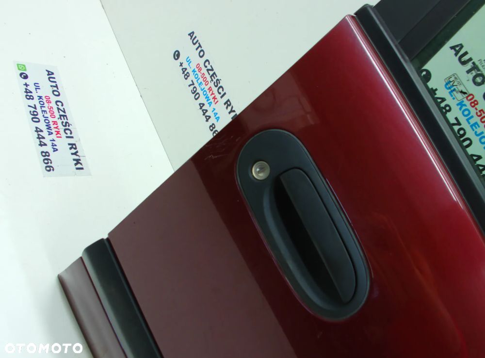 Nissan Almera N16 AX5 Drzwi Prawy Przód  Lusterko Boczek Zamek Klamka Podnośnik Szyba - 6