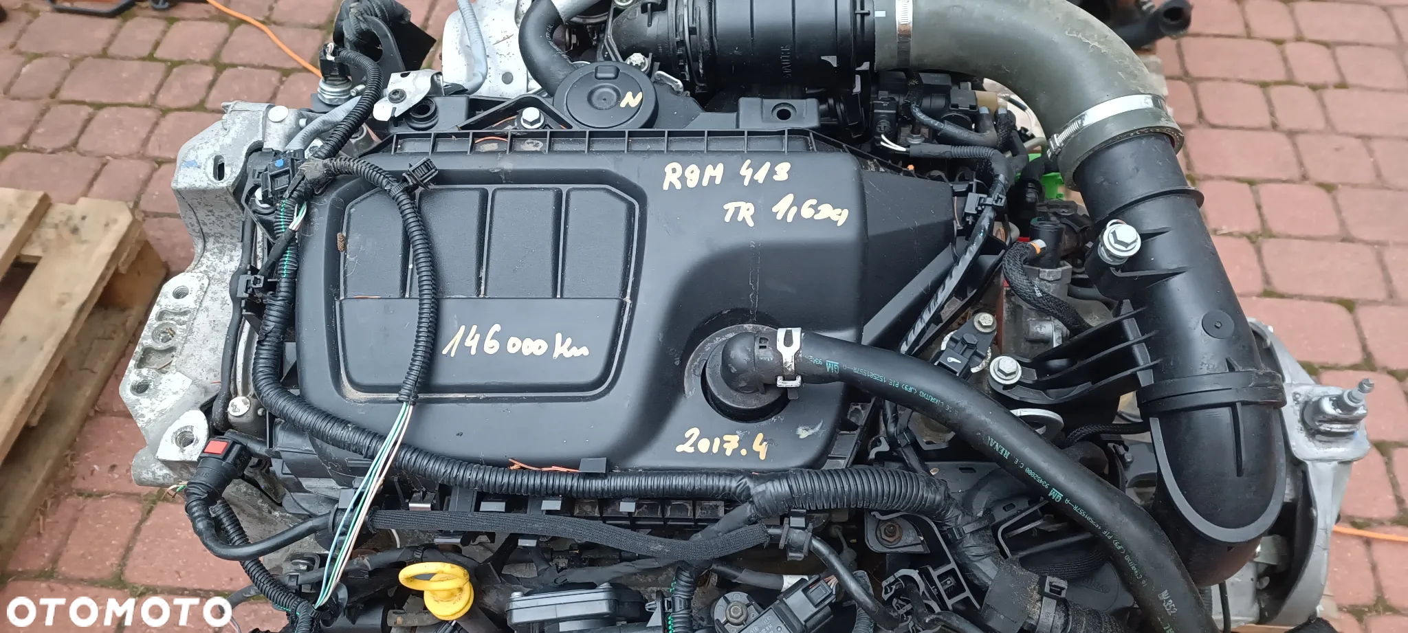 Silnik TRAFIC 1,6 DCi Nr R9M413 z 2017 tylko 146 000 km - 2