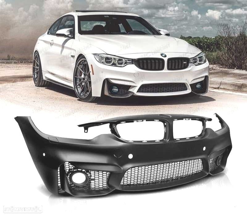 PARA-CHOQUES FRONTAL BMW F32 F33 F36 LOOK M4 PDC SRA - 1