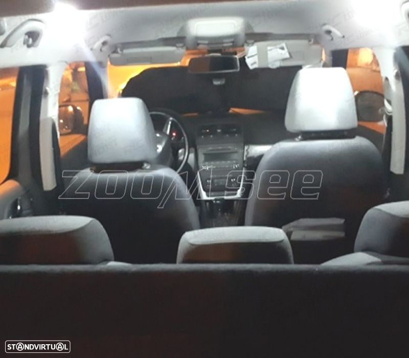 KIT COMPLETO 15 LAMPADAS LED INTERIOR PARA SKODA FABIA 2 MK2 MK II HATCHBACK 08-14 - 6