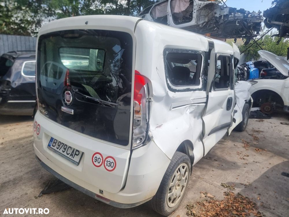 Grila aer bord centrala 07356849230 Fiat Doblo 2 [facelift] [2015 - 2 - 6