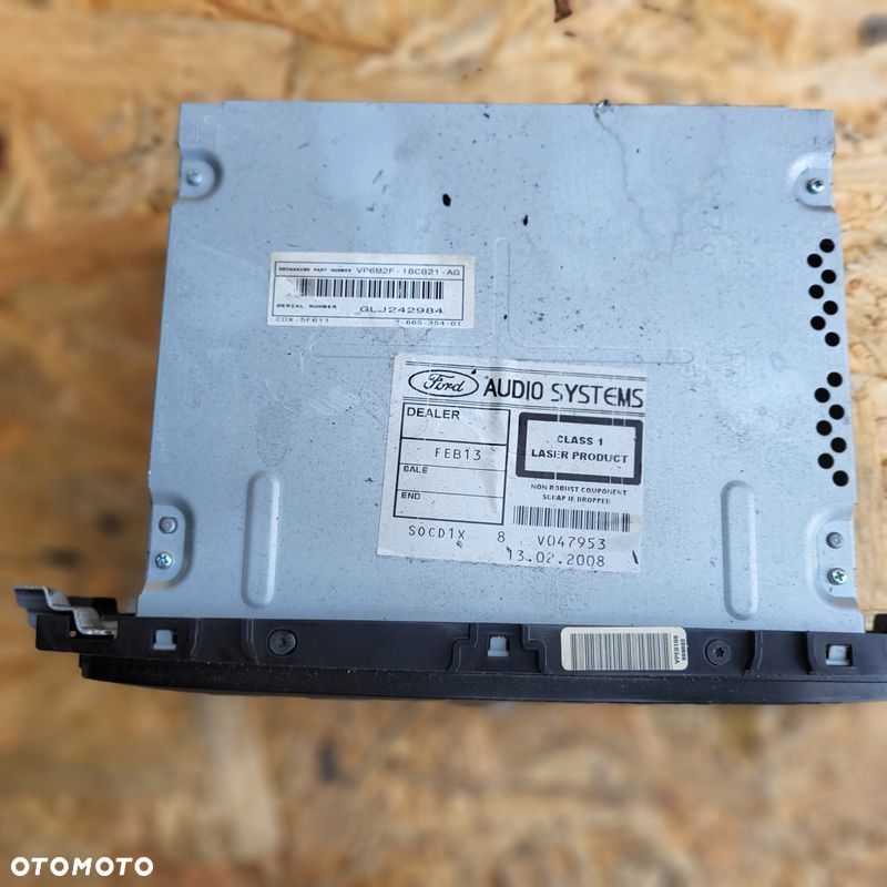 FORD FOCUS MK2 04-11R KOMBI HB RADIO SONY CD 7S7T18C939AF KOD - 2