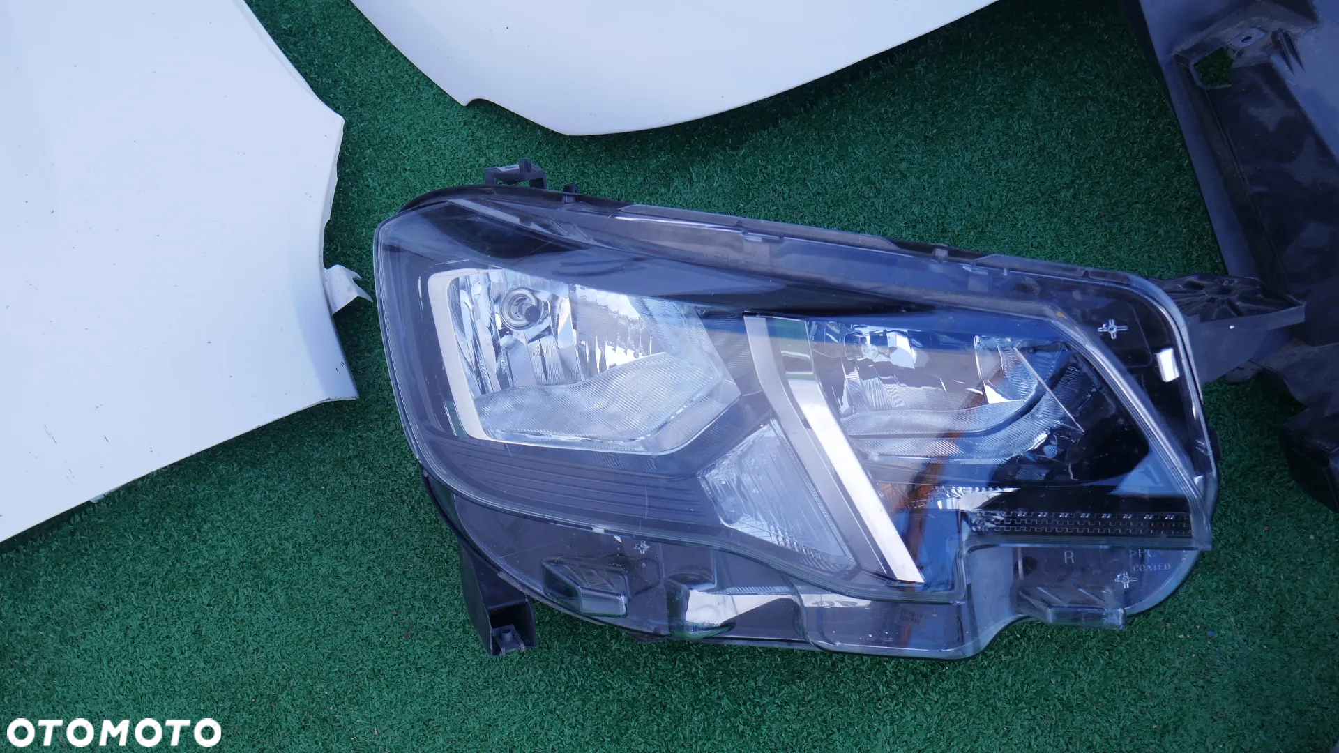 PEUGEOT PARTNER IV 4 MASKA BOTNIKI LAMPY ZDERZAK DOLNA BELKA CHŁODNICE PAS PRZEDNI - 3