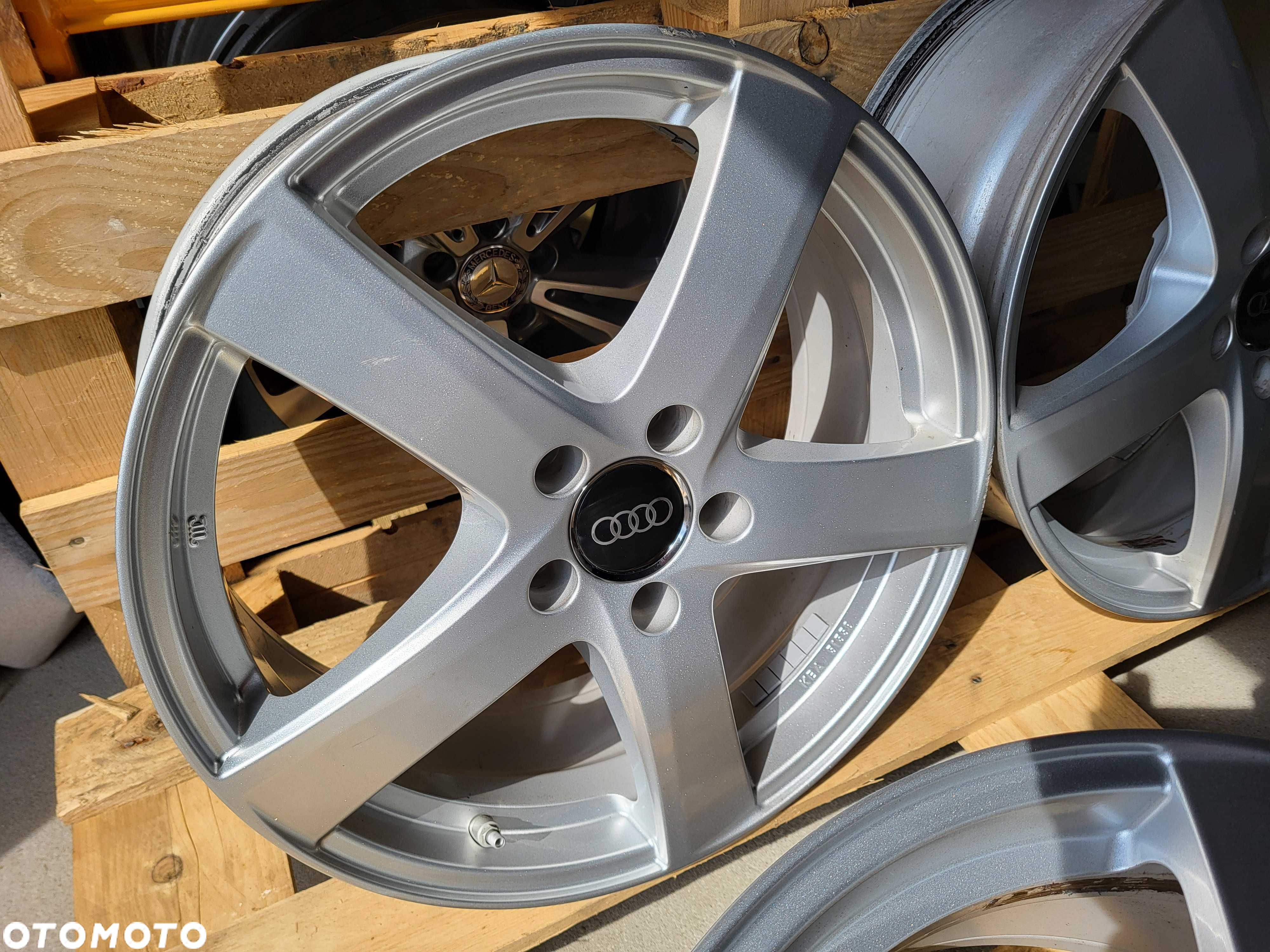 [699] Felgi aluminiowe 18 Cali 5x112 ET45 7,5Jx18H2 Audi A3 A4 A5 A6 - 7