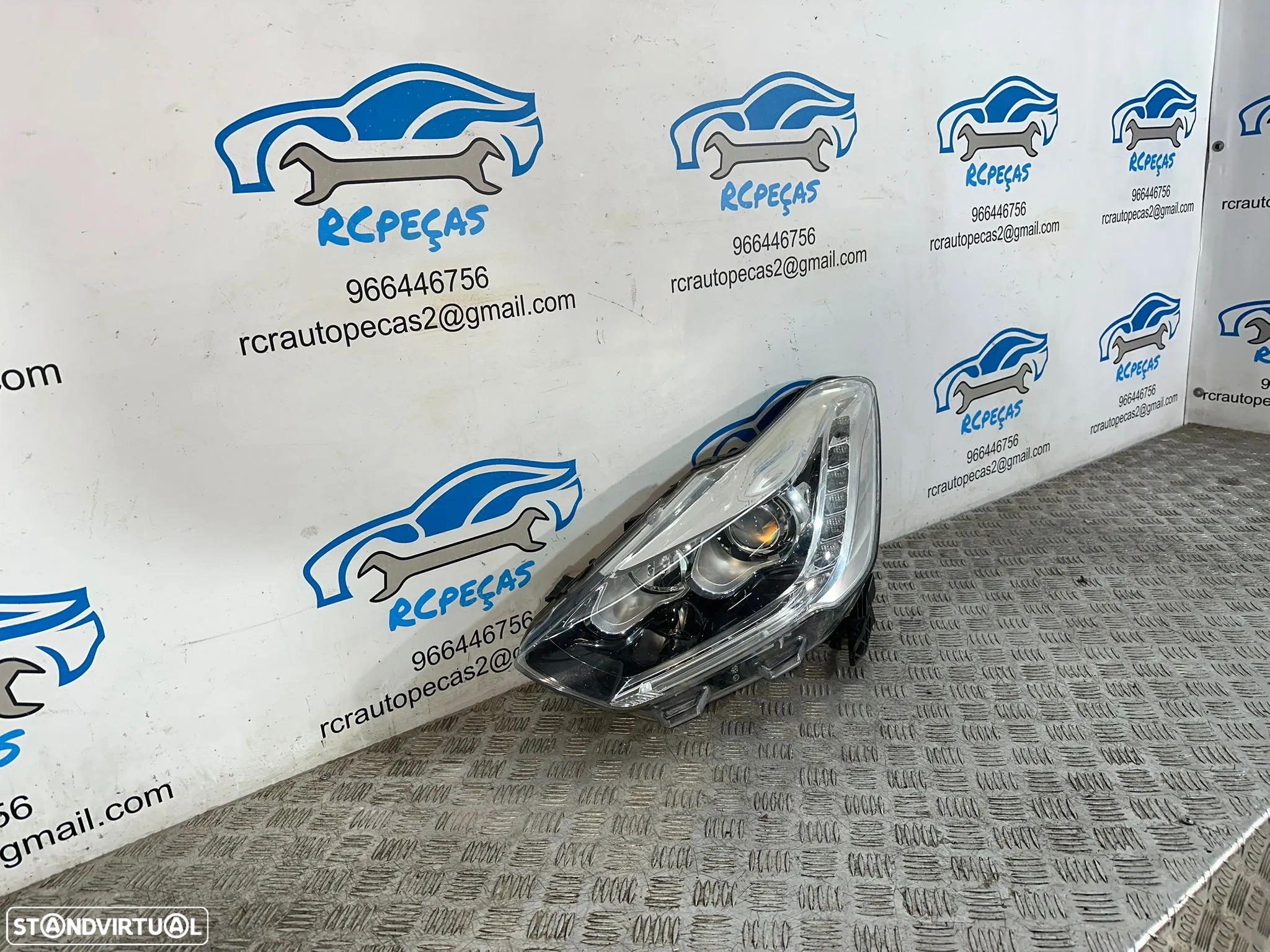 .Conjunto Farois Otica Frente Frontal Xenon Originais PSA Citroen DS DS5 2011 - 2018 - 13