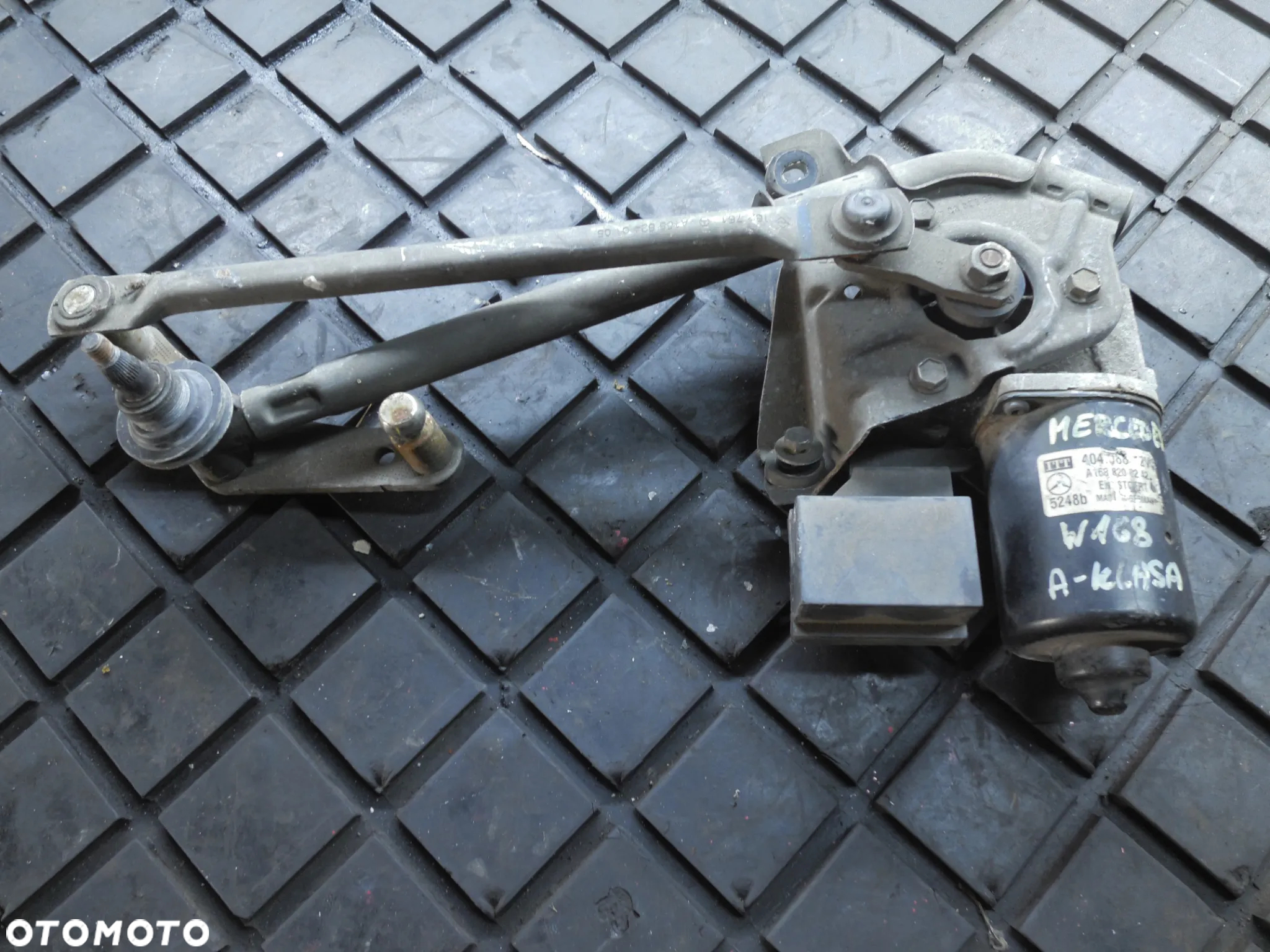 MERCEDES A W168 Mechanizm wycieraczek A1688200242 POSIADAM 6ZT - 7