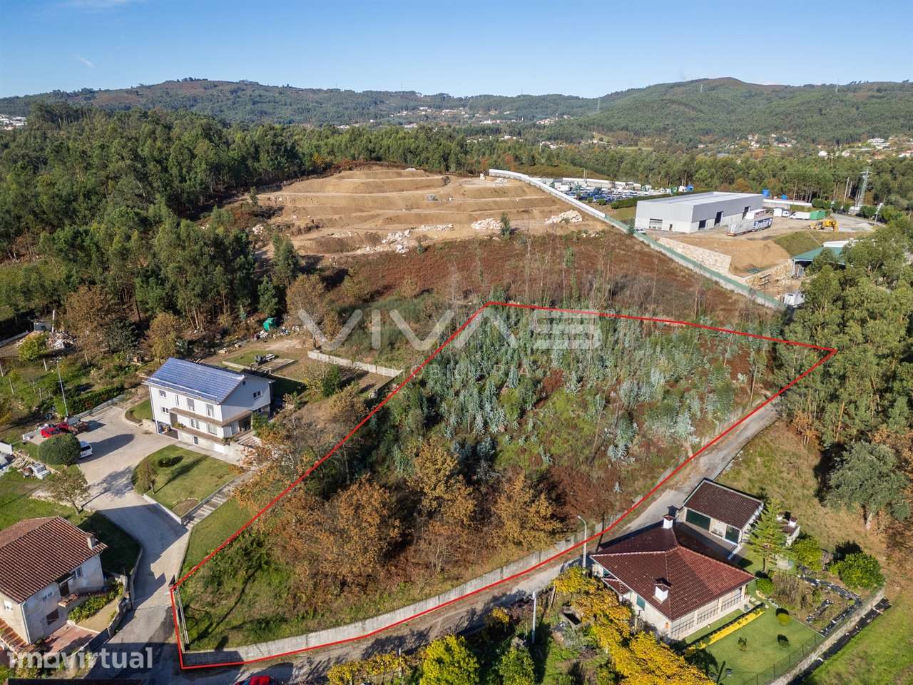 Terreno Para Construção  Venda em Esqueiros, Nevogilde e Travassós,Vil - Grande imagem: 2/17